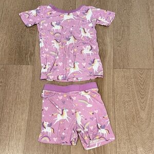 Little Sleepies Sienna’s Unicorn Dreams Kids Pajama Set - Pink